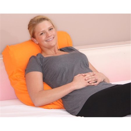 BETTERBEDS Jersey Knit Bed Pillow Cover, Pumpkin Orange BE92550
